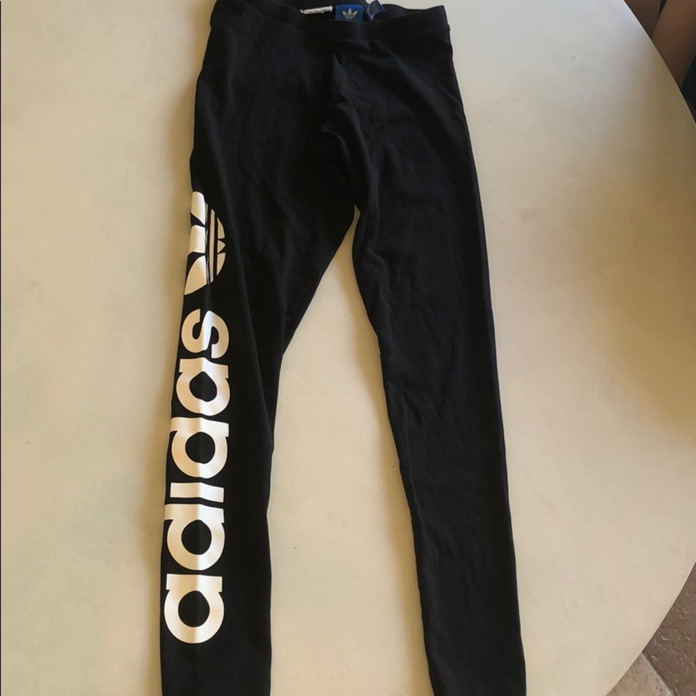 Black adidas pants